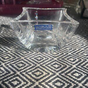 Marquis by Waterford Crystal Dish Made in Germany H 2.5 x W 3.5 x D 3.5